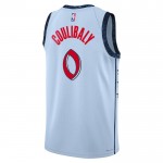 Washington Wizards Trikot Bilal Coulibaly Nike 2024-25 City Edition Blau Swingman - Herren
